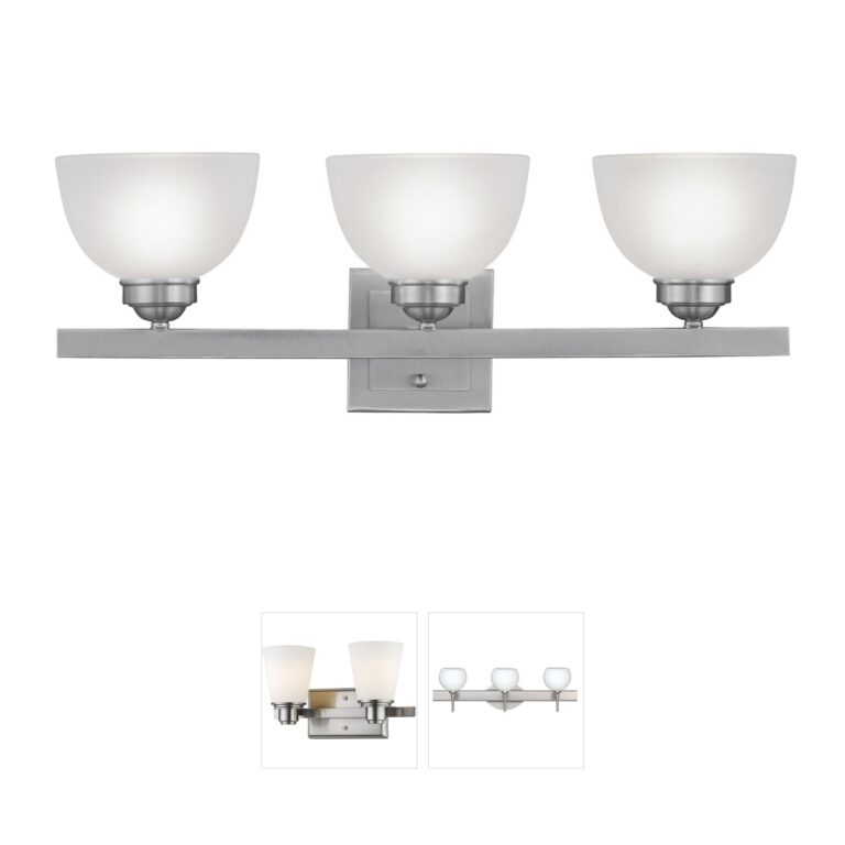 Livex Lighting Somerset Brushed Nickel 3-Light Vanity