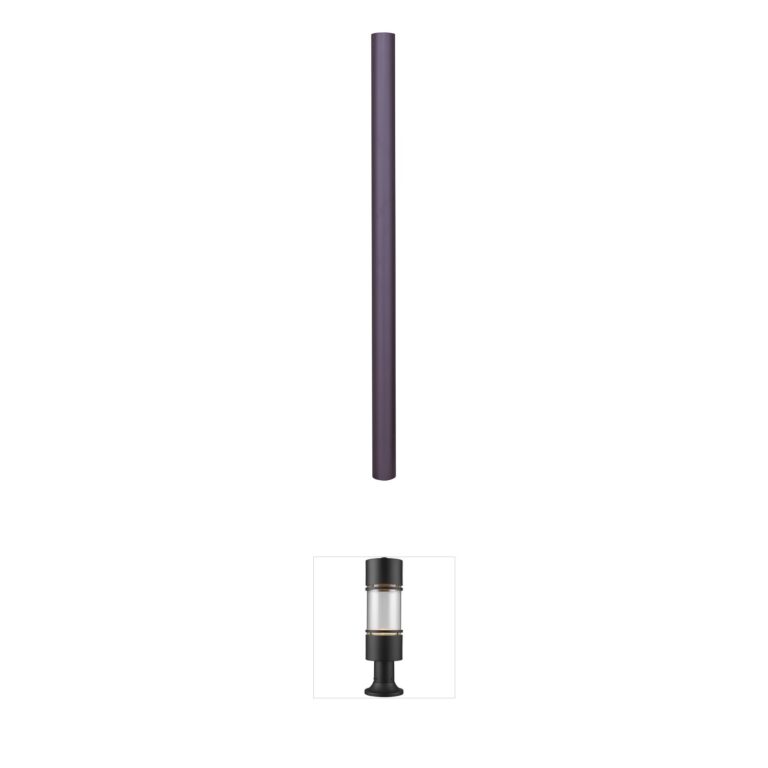 Livex Lighting Outdoor Bronze Cast Aluminum Post Light