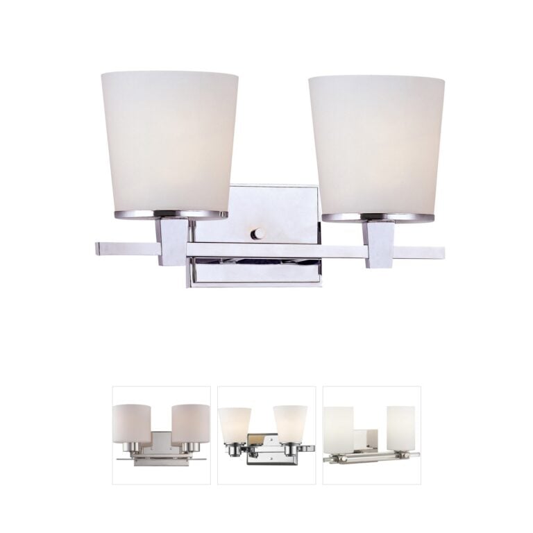 Dolan Designs Ellipse Chrome 2-Light Vanity