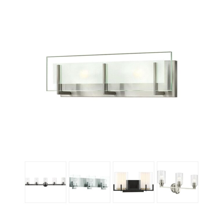 Hinkley Latitude Brushed Nickel Vanity Light