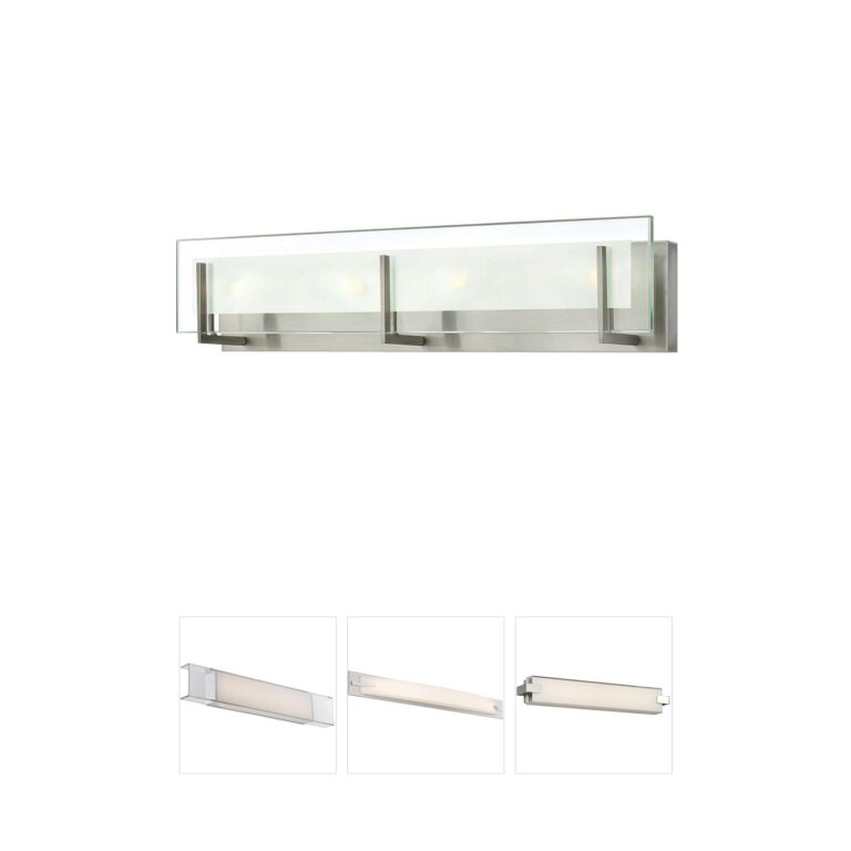 Hinkley Latitude Brushed Nickel Vanity Light