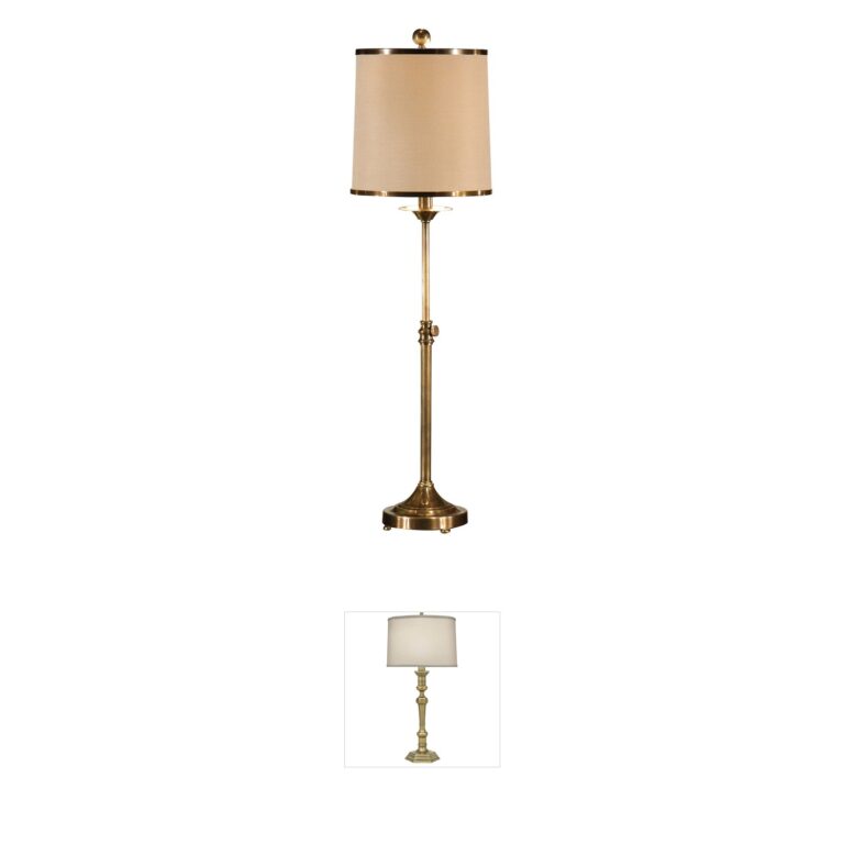 Wildwood MarketPlace Antique Brass Patina Iron Table Lamp