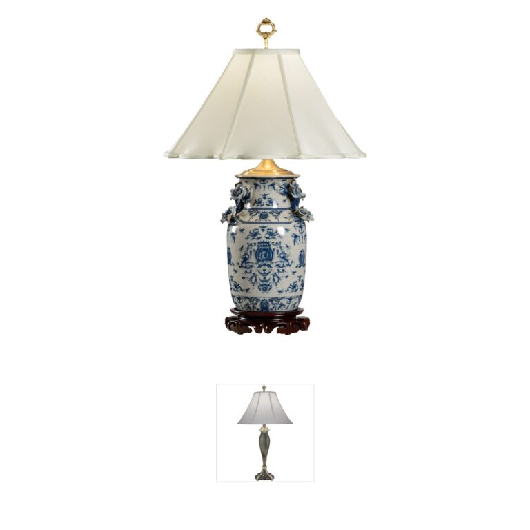 Wildwood Wildwood Hand Painted Porcelain Table Lamp