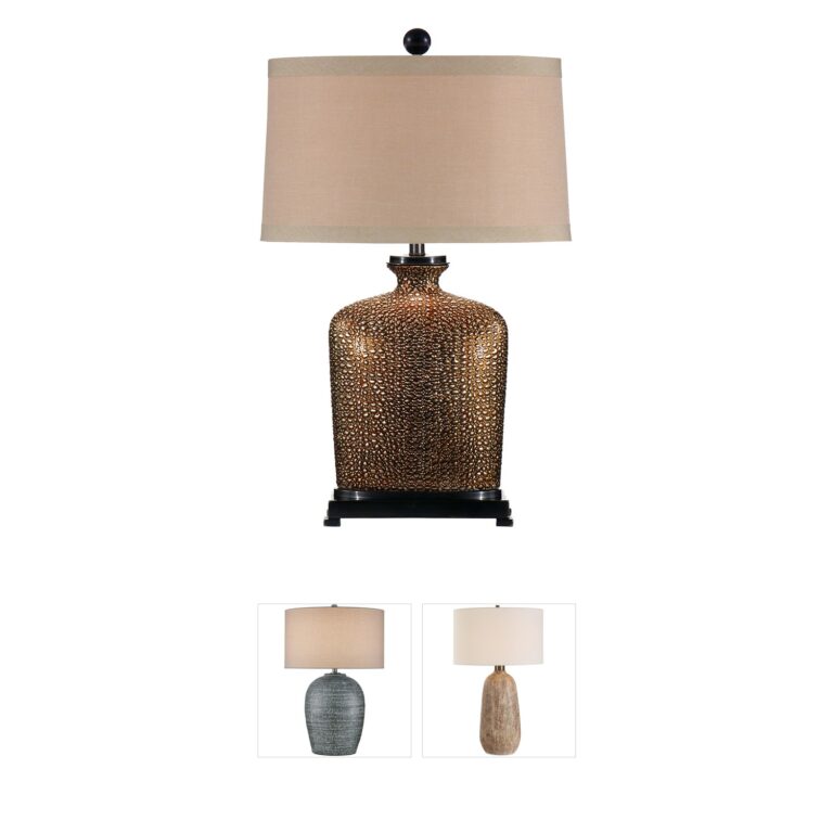 Wildwood MarketPlace Bronze Glaze Ceramic Table Lamp