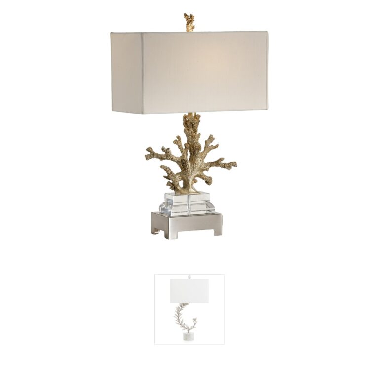 Wildwood Waterfront Champagne Composite Table Lamp
