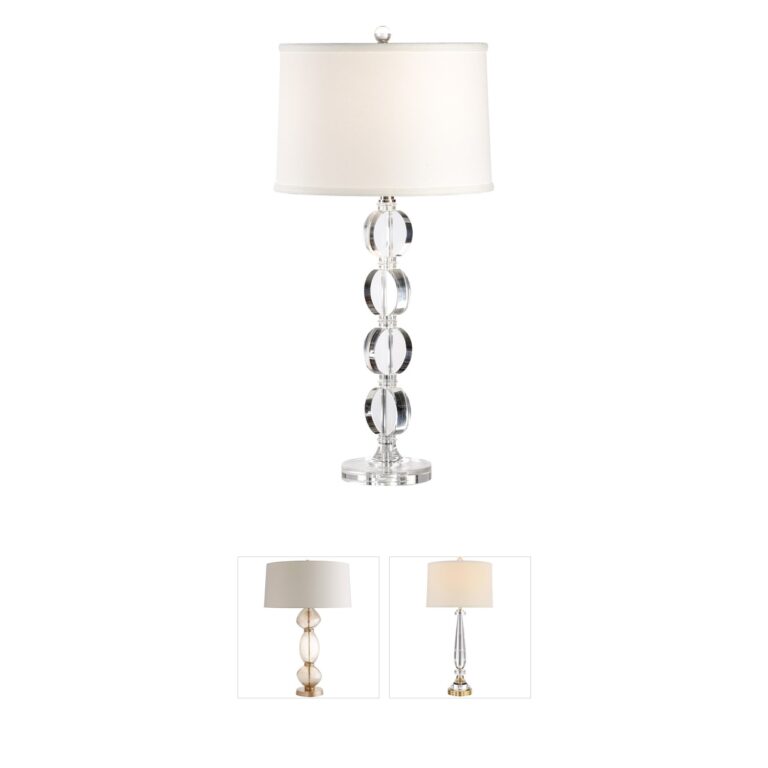 Wildwood Wildwood Solid Crystal 31-Inch Table Lamp