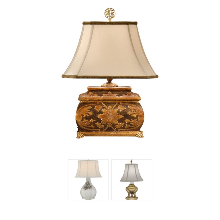 Wildwood Wildwood Metallic Bronze Wood Table Lamp