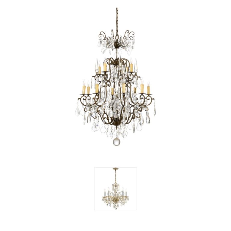 Wildwood Wildwood Collection 12-Light Lead Crystal Chandelier