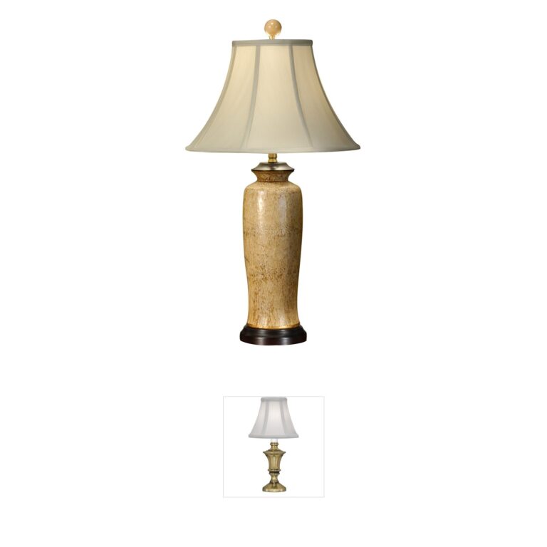 Wildwood Collection Hand Painted Porcelain Table Lamp