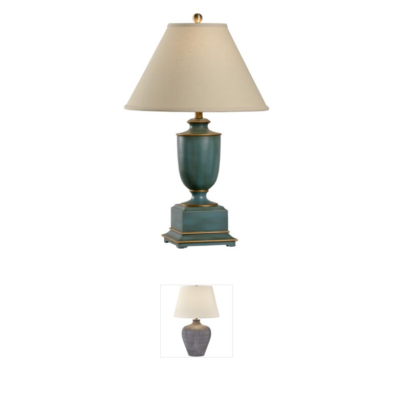 Wildwood Collection Hand Painted Composite Table Lamp