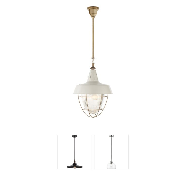 Visual Comfort Signature Thomas O'Brien Henry Brass Pendant