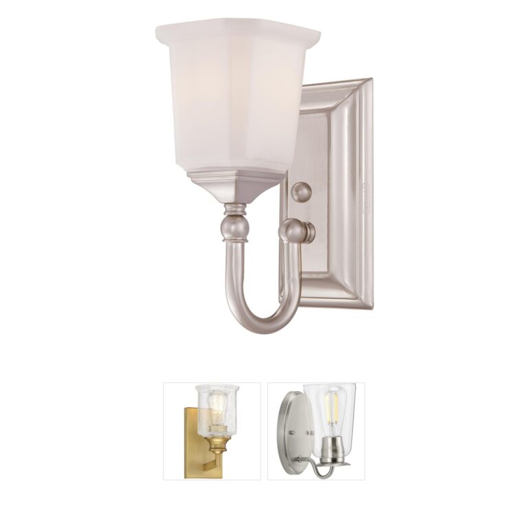 Quoizel Nicholas Brushed Nickel Vanity Light