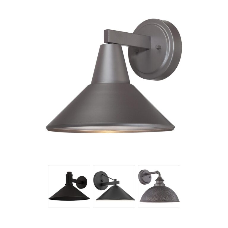 Minka-Lavery Bay Crest Dorian Bronze Outdoor Wall Light