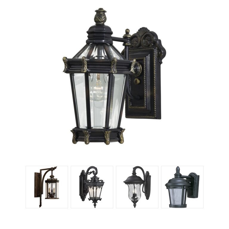 Minka-Lavery Stratford Hall Sand-Cast Aluminum Outdoor Wall Light