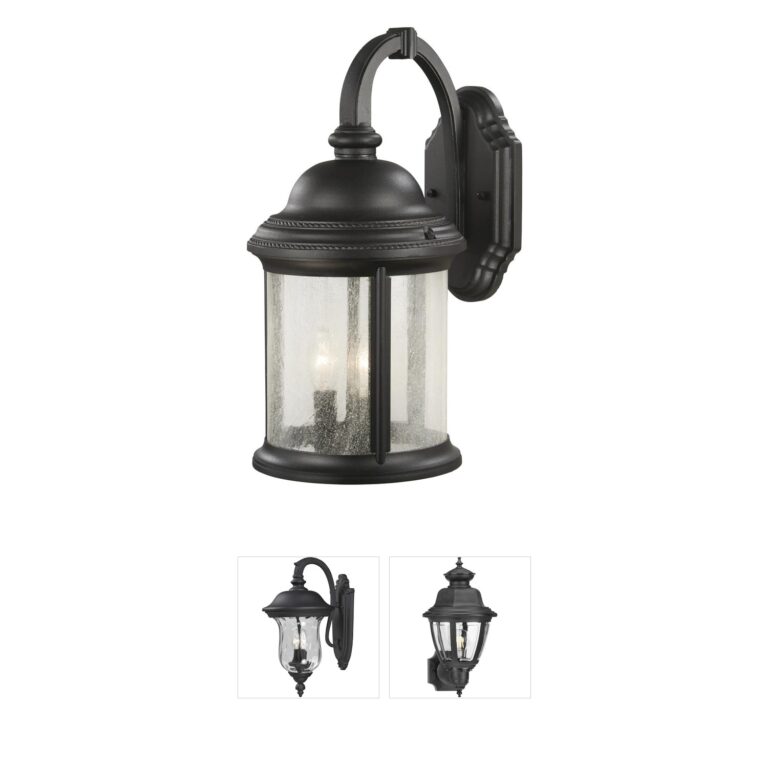 Minka-Lavery Hancock Coal Finish Outdoor Wall Light