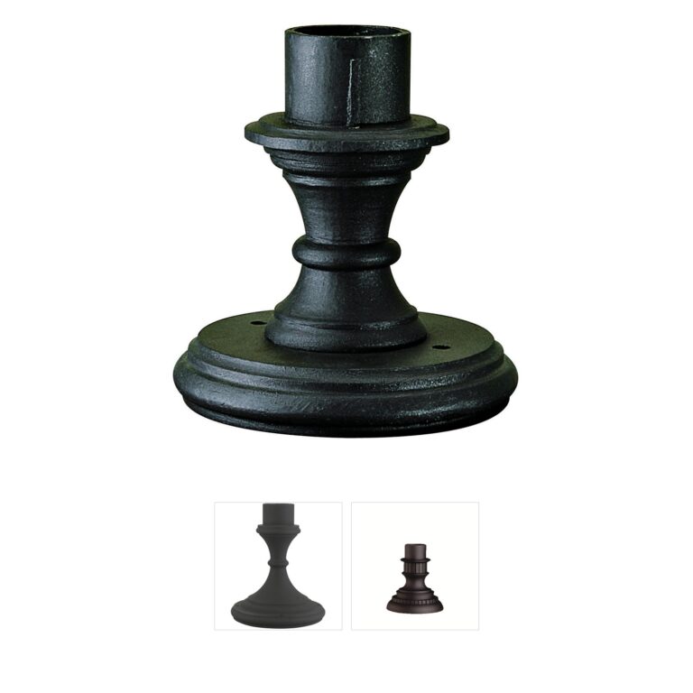 Minka-Lavery The Great Outdoors Coal Sand-Cast Aluminum Pier Mount