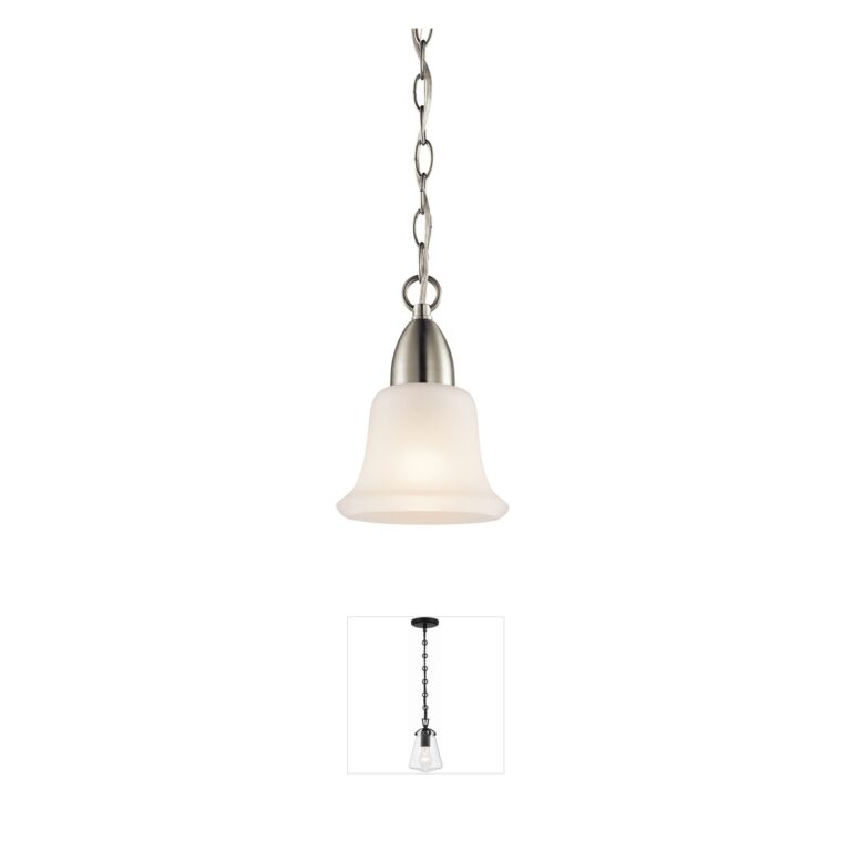 Kichler Nicholson Brushed Nickel Mini Pendant
