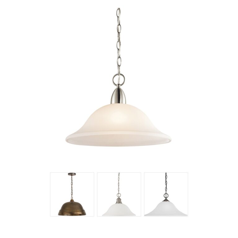 Kichler Nicholson Steel Pendant in Brushed Nickel