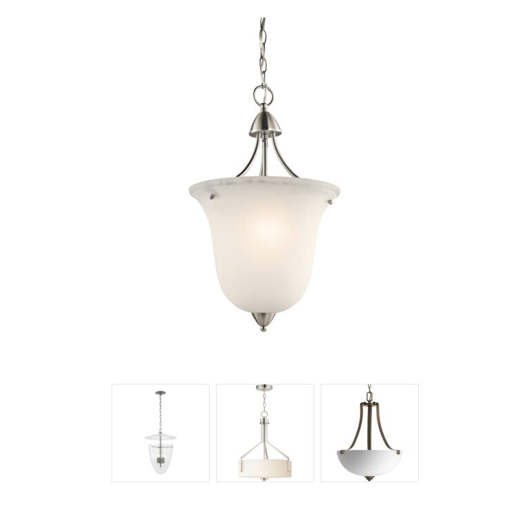 Kichler Nicholson Brushed Nickel Steel Pendant