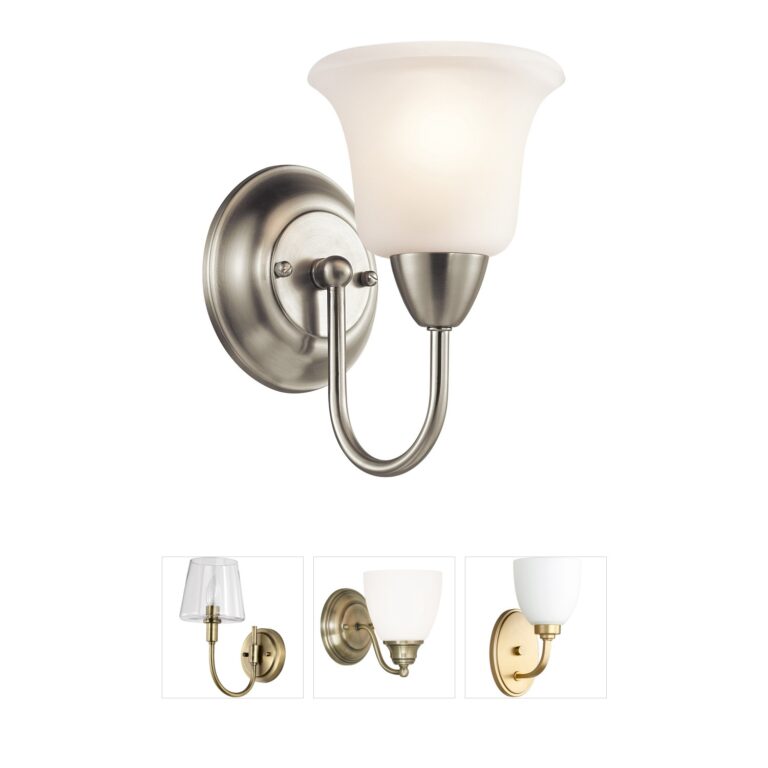 Kichler Nicholson Steel Wall Sconce - Brushed Nickel