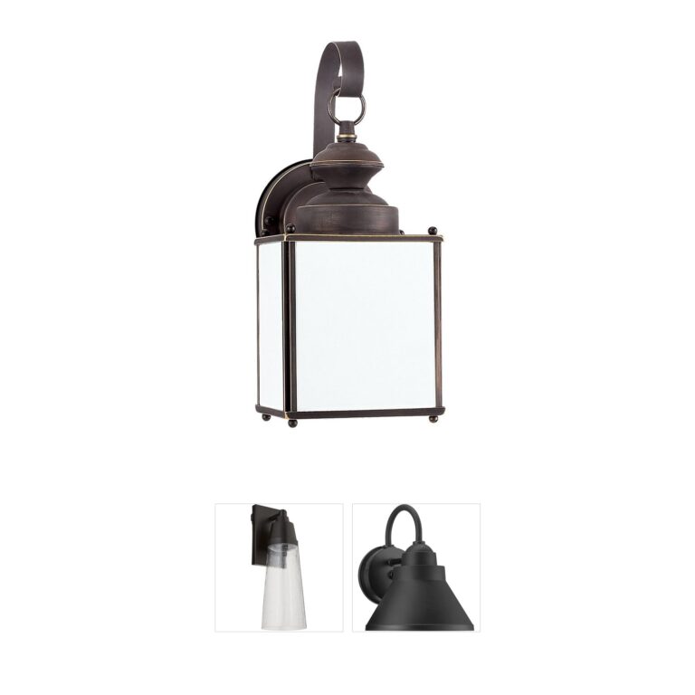 Generation Lighting Jamestowne Antique Bronze Dark Sky Outdoor Wall Lantern