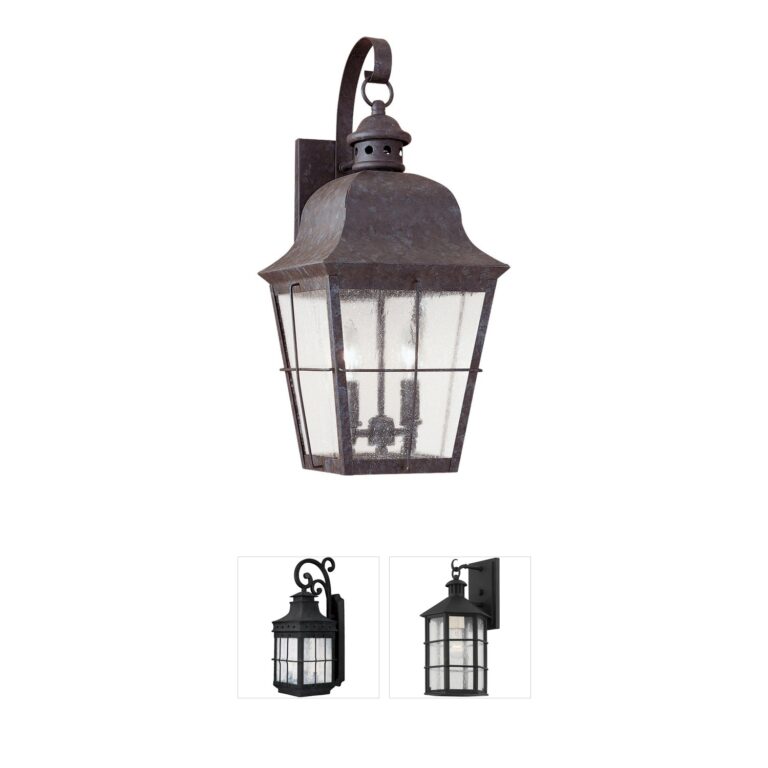 Generation Lighting Chatham Oxidized Bronze Brass Outdoor Wall Lantern