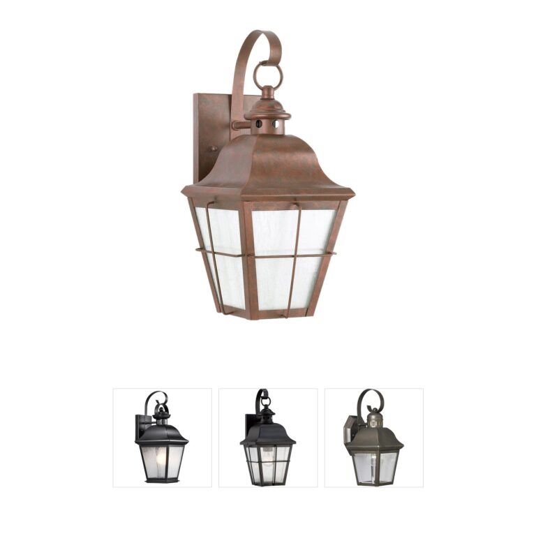 Generation Lighting Chatham Weathered Copper Dark Sky Outdoor Wall Lantern