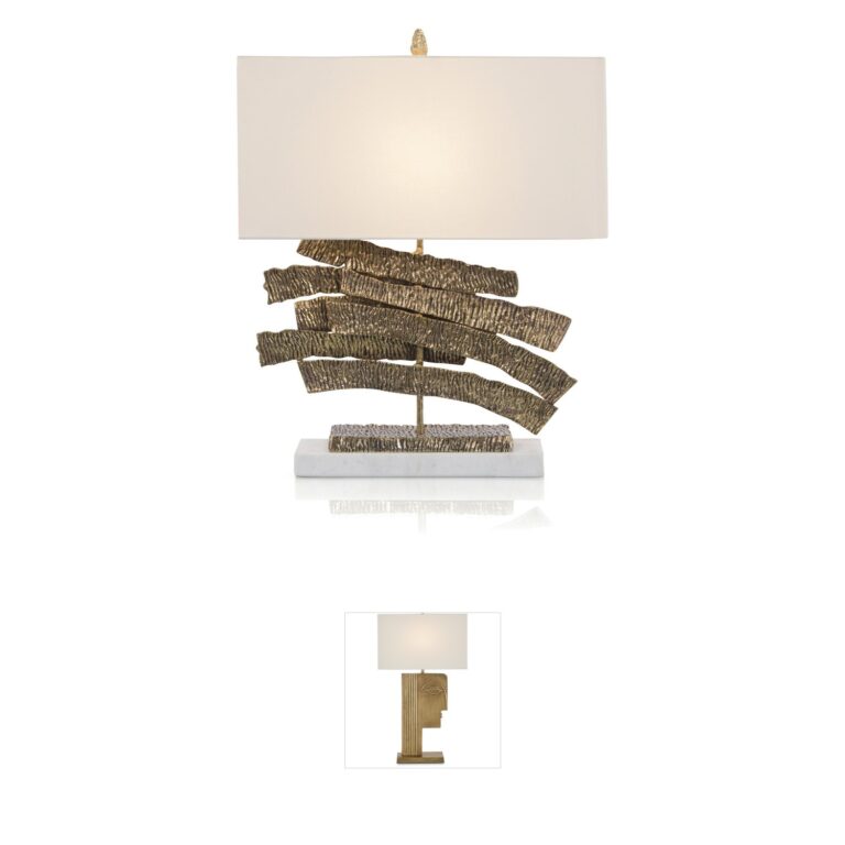 John-Richard Leah Brass Table Lamp