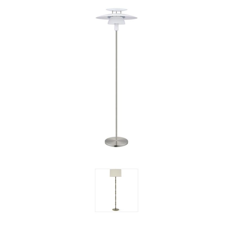 Eglo Brenda Transitional Steel Floor Lamp