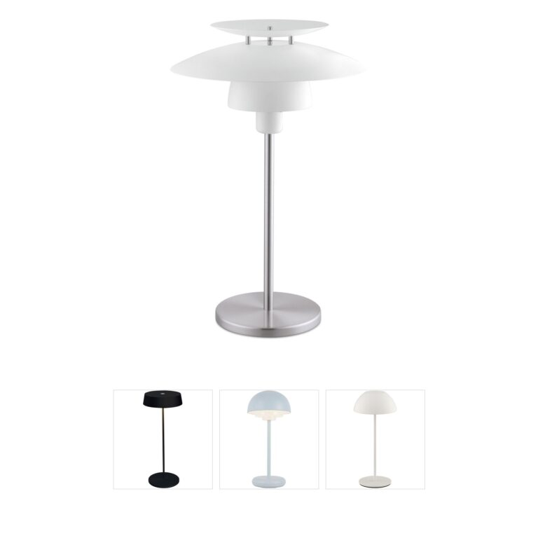 Eglo Lighting Brenda Satin Nickel Steel Table Lamp