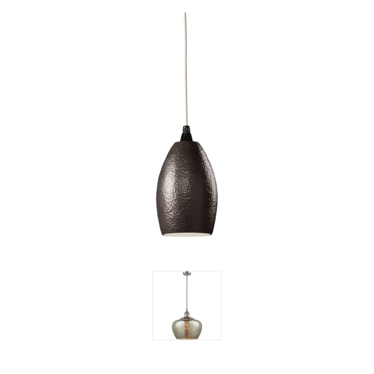 Justice Design Group Radiance Ceramic Curve Bisque Pendant