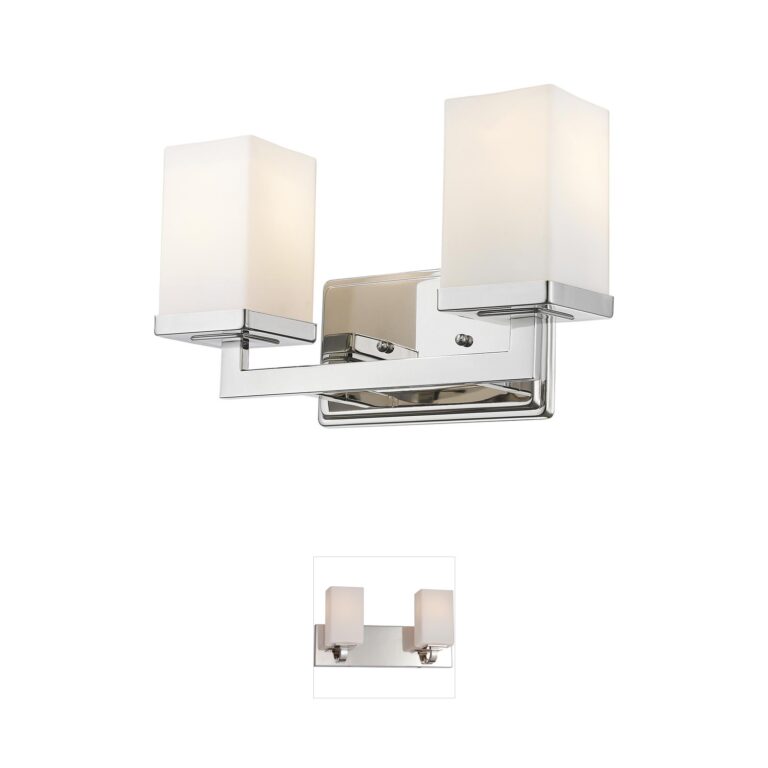 Z-Lite Tidal Collection Chrome Vanity Light