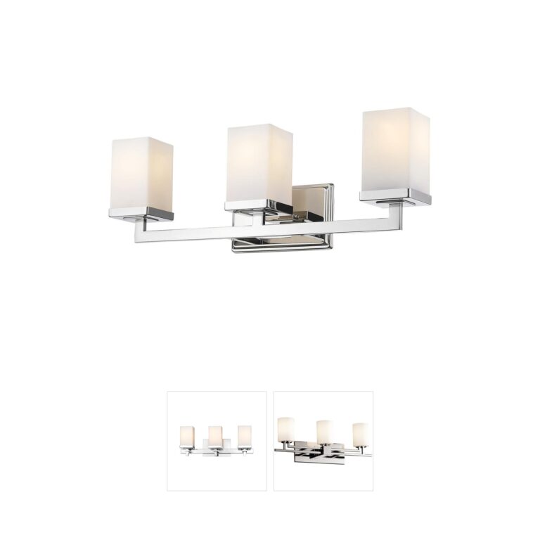Z-Lite Tidal Chrome 3-Light Vanity Light