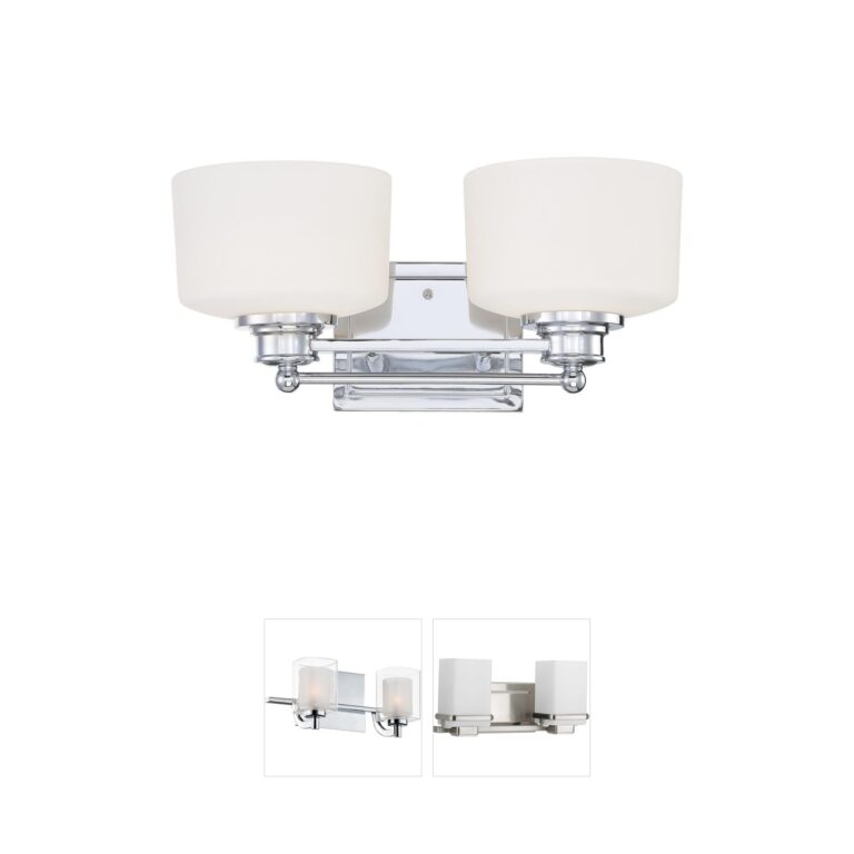 Nuvo Lighting Soho Collection Polished Chrome Vanity Light
