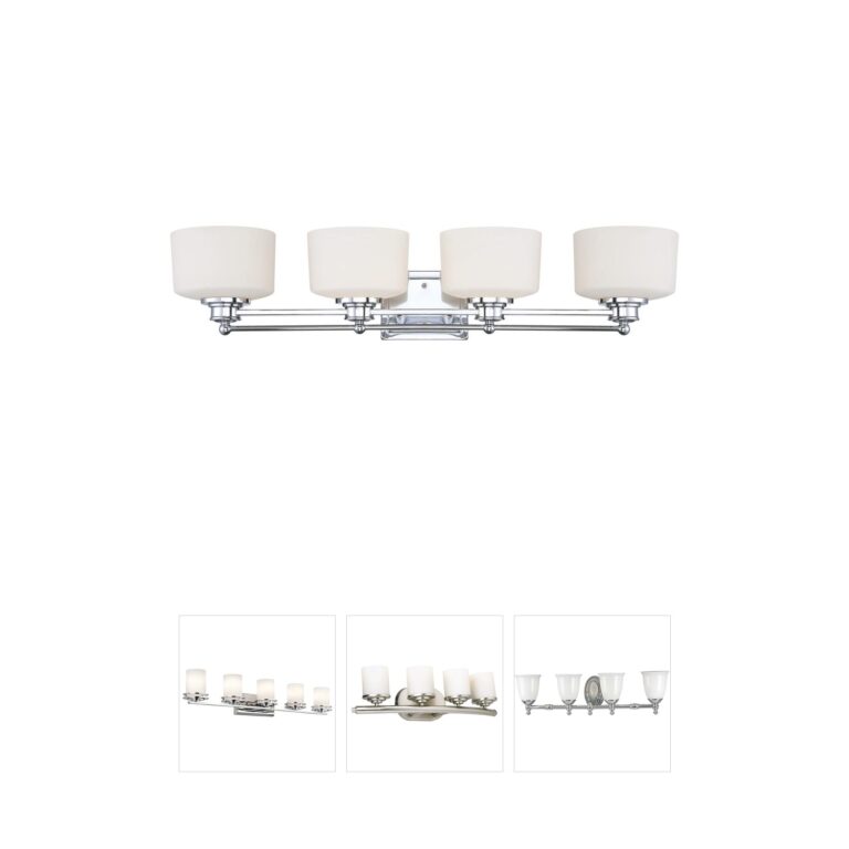 Nuvo Lighting Soho Collection Polished Chrome Vanity Light