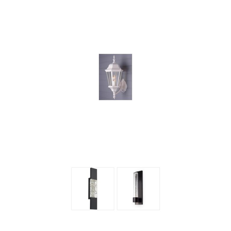Trans Globe Lighting Signature Collection Black Metal Outdoor Wall Light