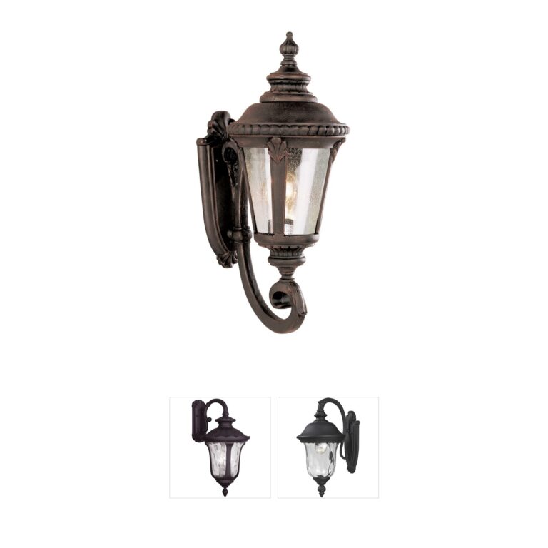 Trans Globe Lighting Commons Rust Tuscan Outdoor Wall Lantern