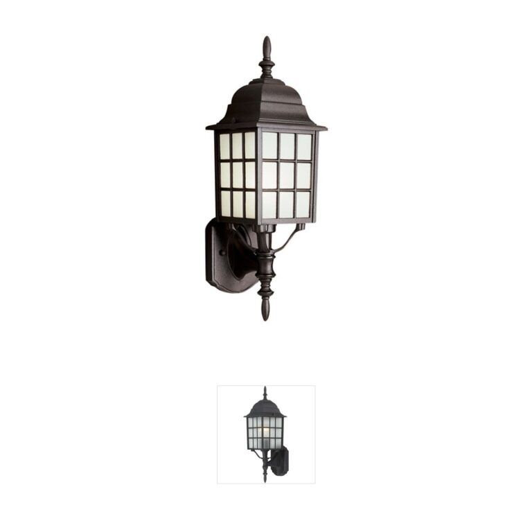 Trans Globe Lighting San Gabriel Black Metal Outdoor Wall Lantern