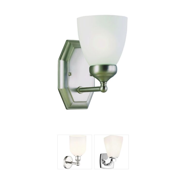 Trans Globe Lighting Ashlea Brushed Nickel Wall Sconce