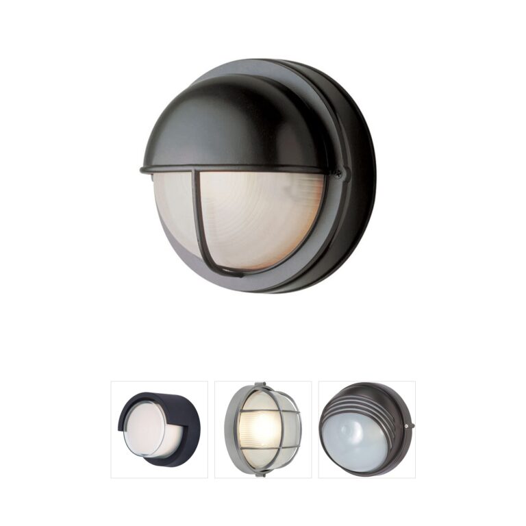 Trans Globe Lighting Well Collection Black Outdoor Wall Light