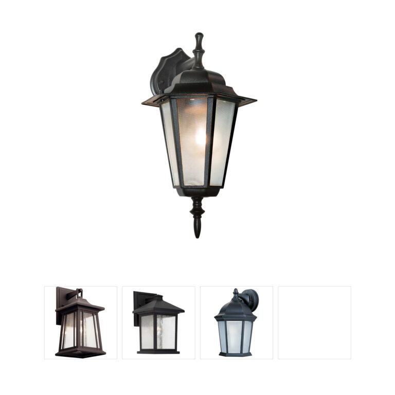 Trans Globe Lighting Alexander Black Outdoor Wall Lantern