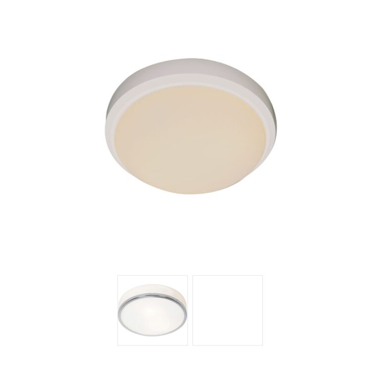 Trans Globe Lighting Bliss 13" White Flush Mount