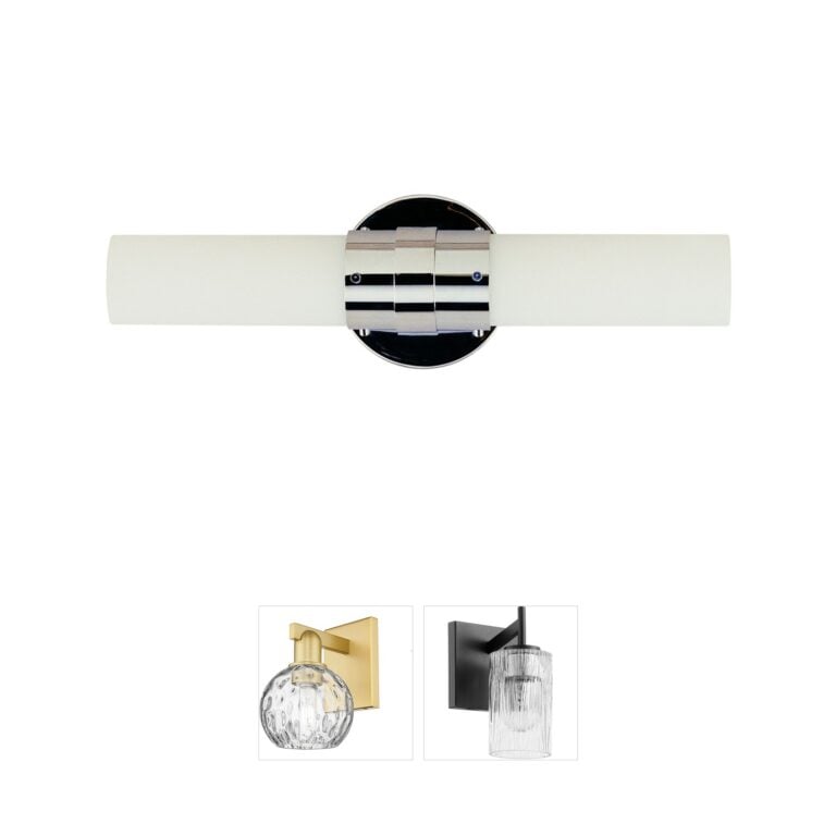 Trans Globe Lighting Fusion Polished Chrome Vanity Bar