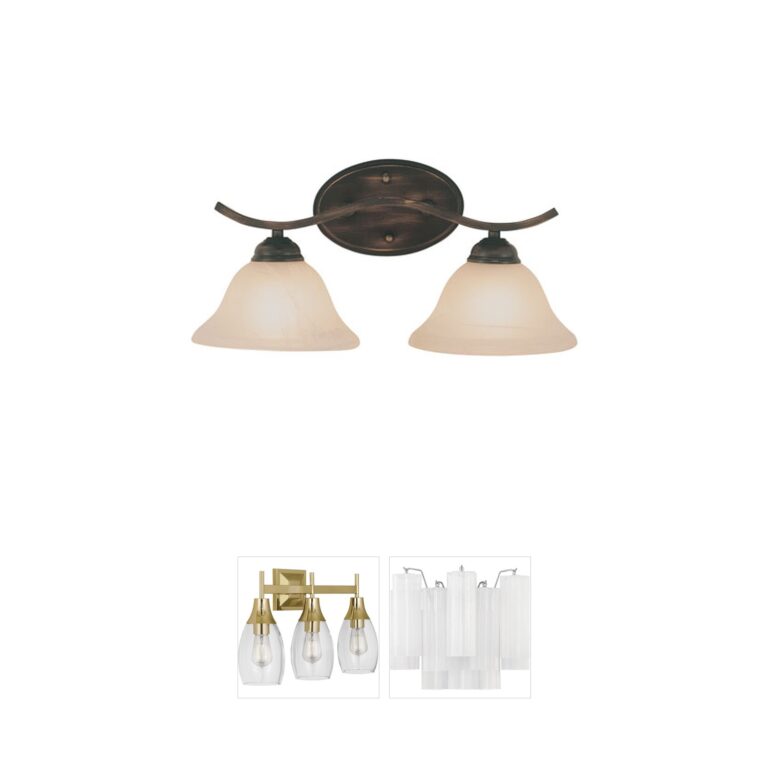 Trans Globe Lighting Hollyslope 17" Rubbed Oil Bronze Vanity Light