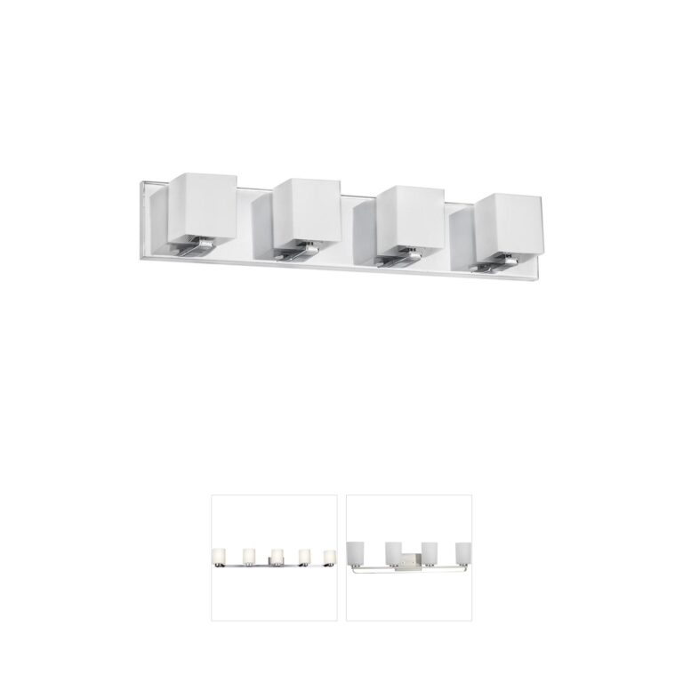 Dainolite Verona Polished Chrome Vanity Light