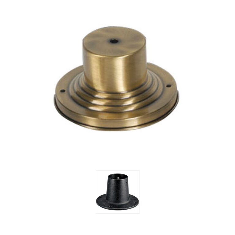 Livex Lighting Outdoor Solid Brass Pier Mount Adaptor