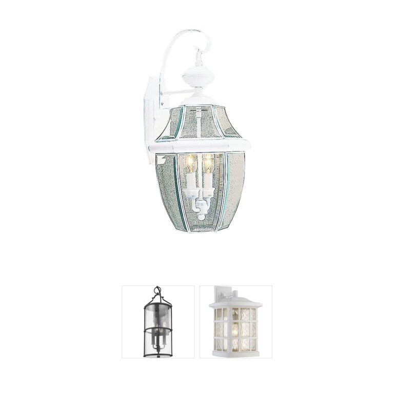 Livex Lighting Monterey Solid Brass Outdoor Wall Lantern