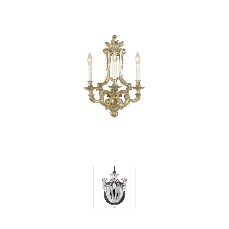 JVI Designs Traditional Brass Antique Brass Wall Sconce