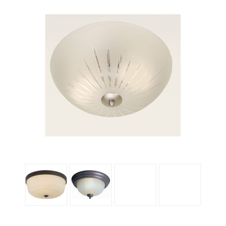 JVI Designs Traditional Brass Pewter Flush Mount with Spear-Cut Glass