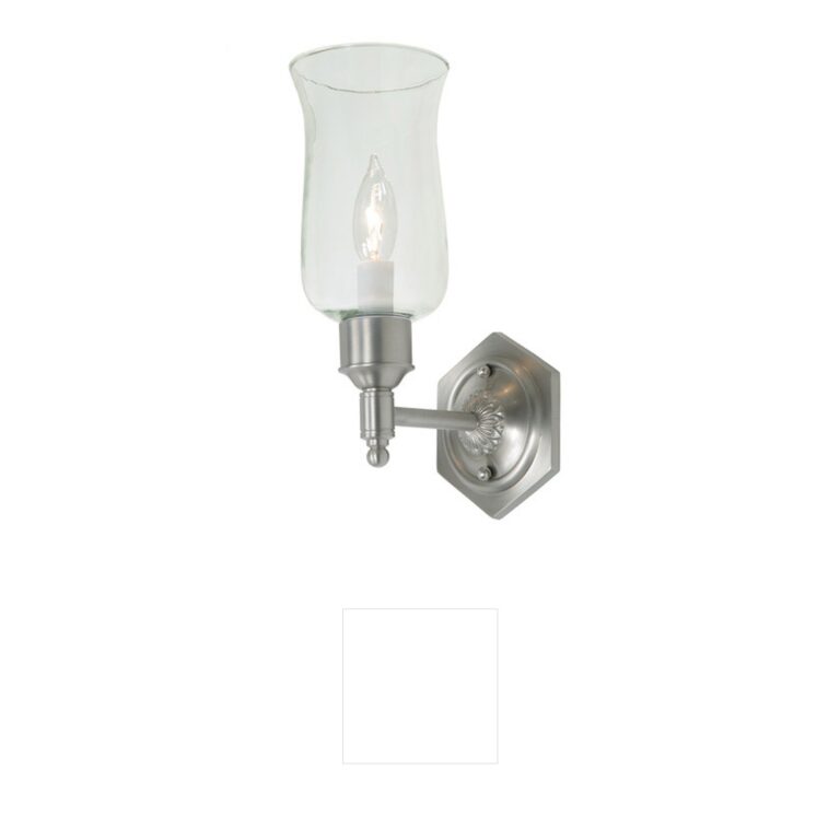 JVI Designs Traditional Brass Pewter Wall Sconce